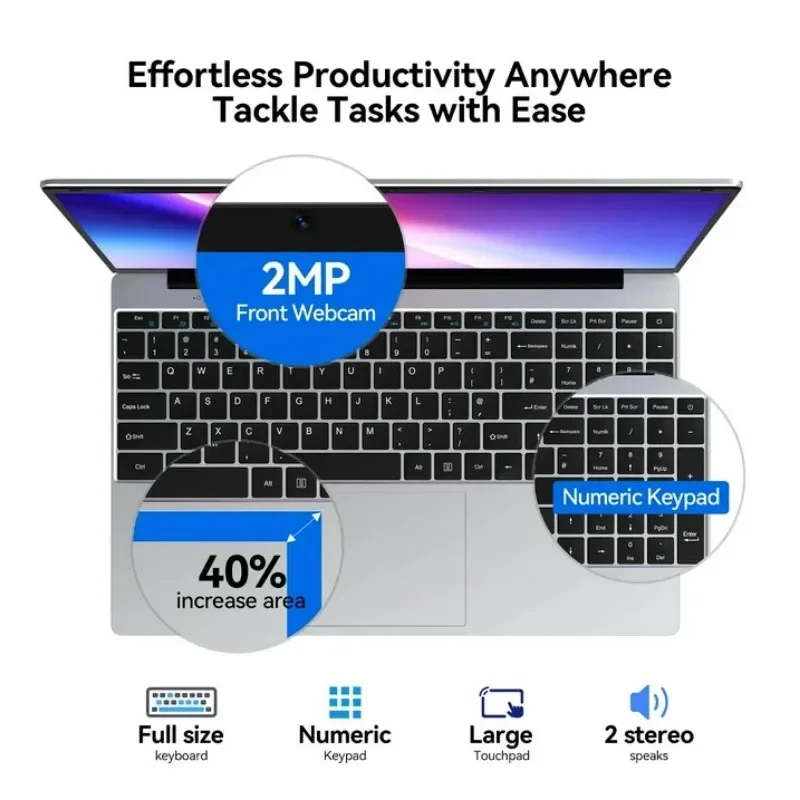 2026 New 15.6' Intel N150 Wind - đánh giá và giá Ssd 1Tb