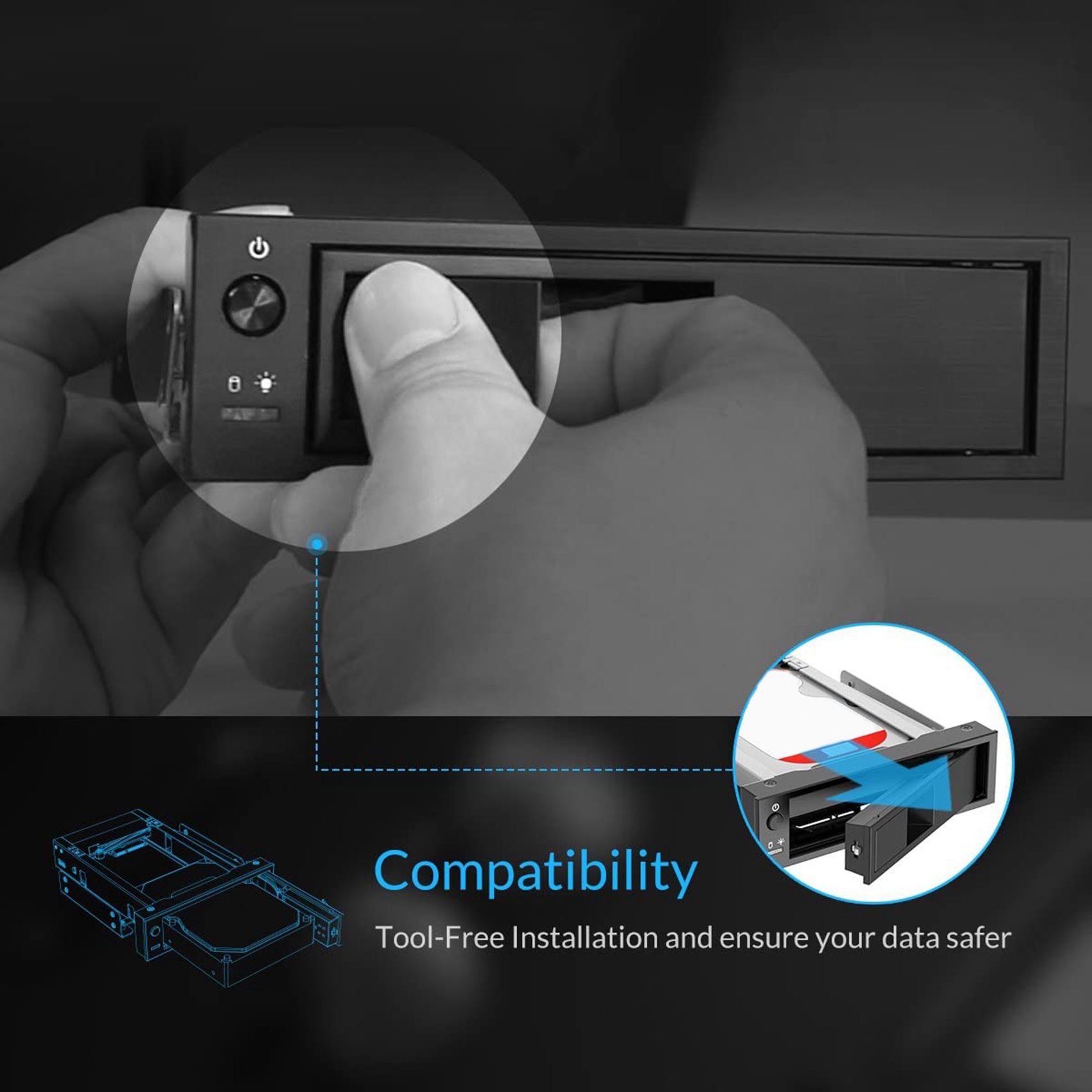 【DT56】1106SS 5.25 Trayless Hot - đánh giá và giá Sata Ssd