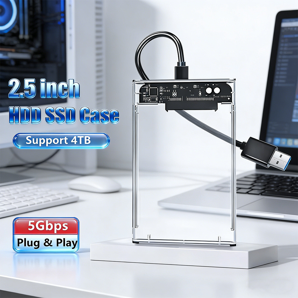 2.5 Inch Transparent SATA to U - đánh giá và giá External Ssd