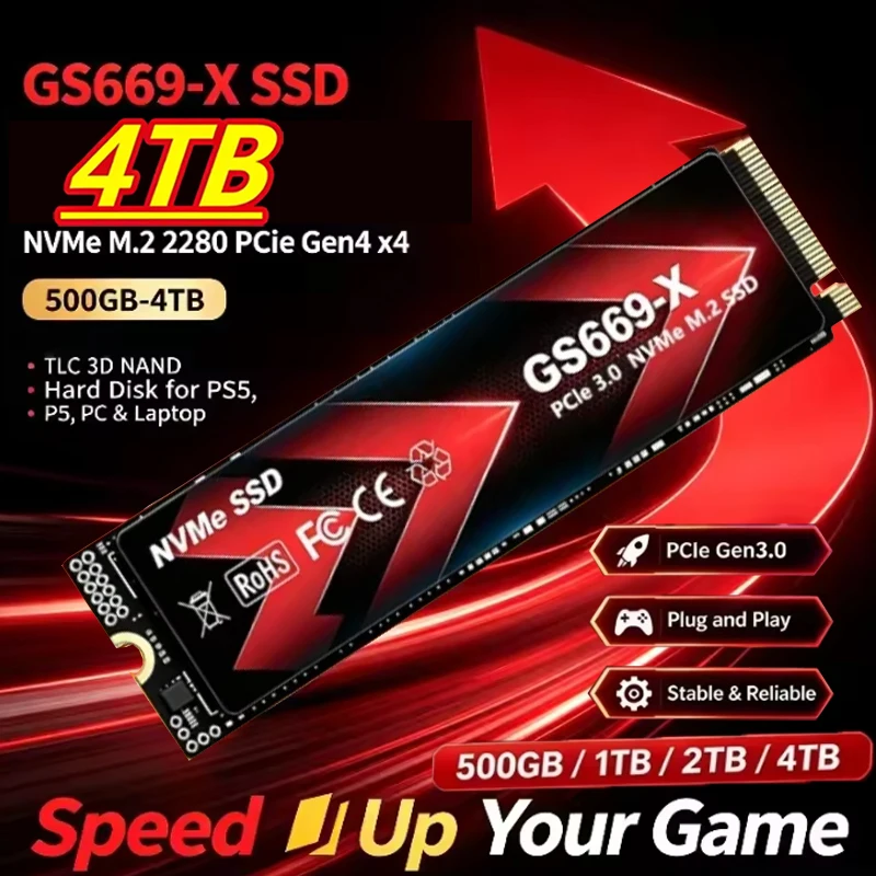 GS669-X M.2 NVMe SSD 500GB-4TB - đánh giá và giá Ssd 500Gb