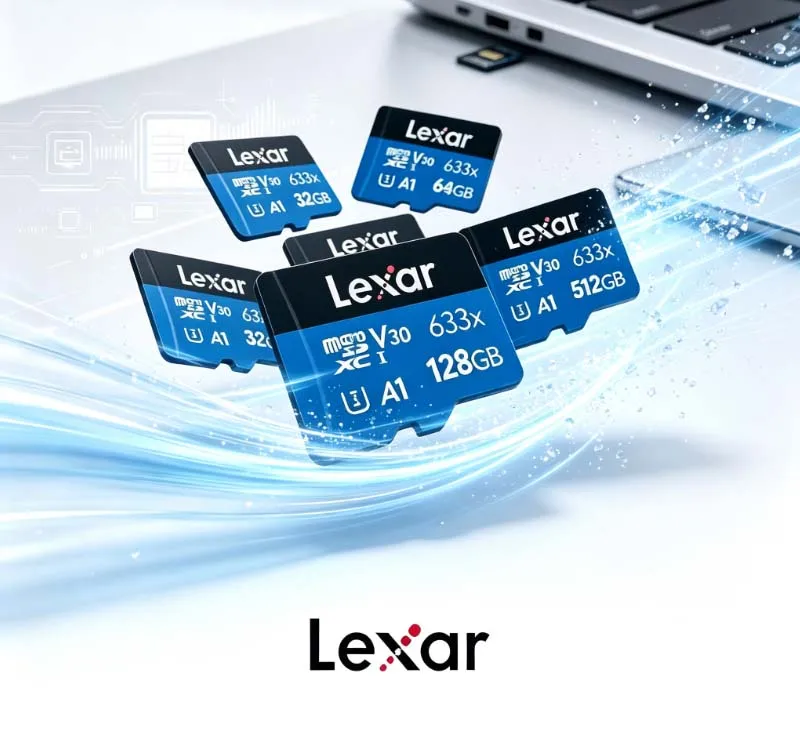 Lexar High-Performance Memory  - đánh giá và giá Memory Card Ssd