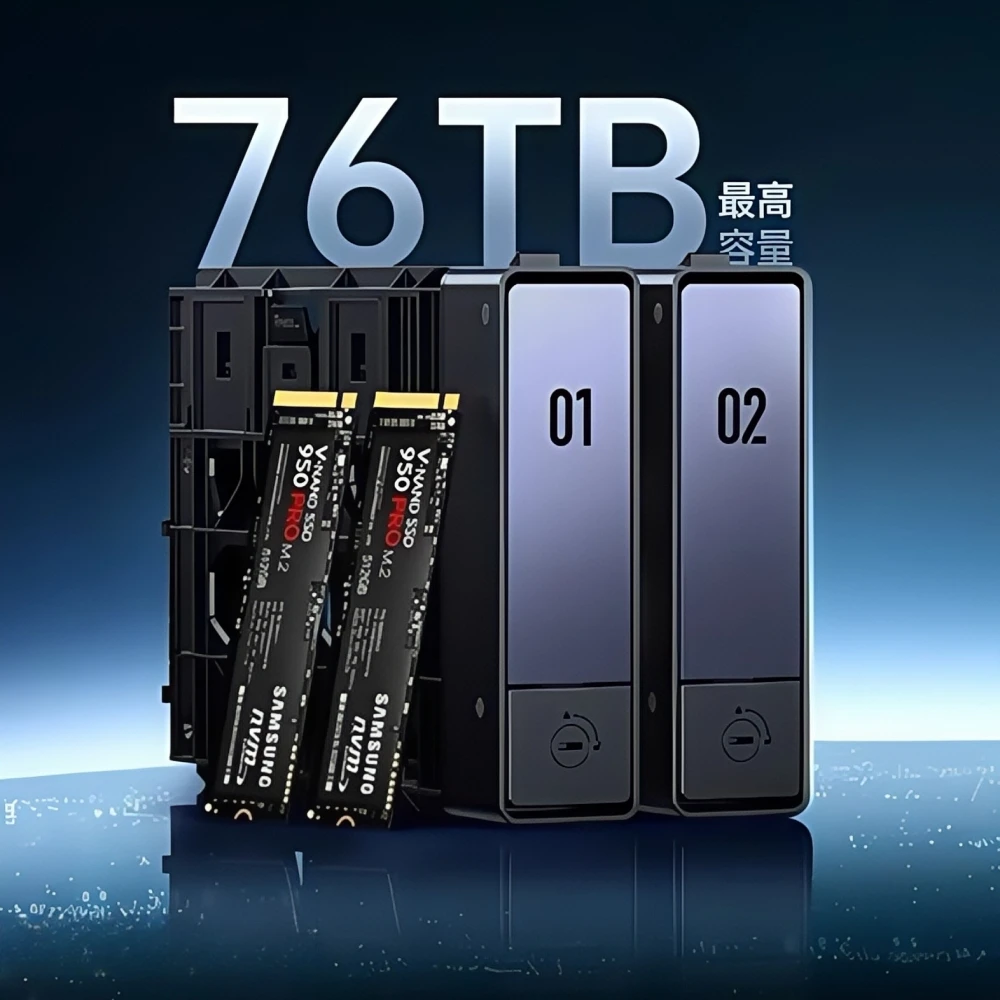 DXP2800 Intel N100 Quad Core 8 - đánh giá và giá Sata Ssd