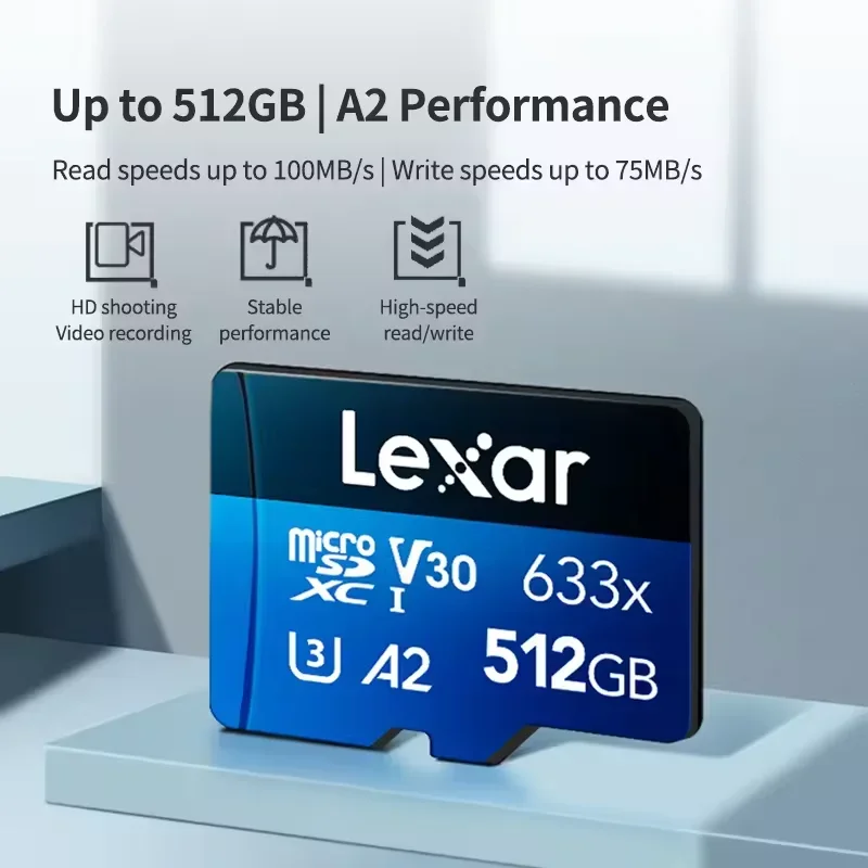 Lexar BLUE Series 633x High Sp - đánh giá và giá Memory Card Ssd